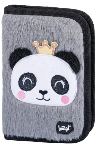 Školní penál jednopatrový Baagl Panda