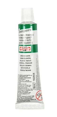 Temperová barva 16ml Koh-i-noor - zelená tmavá