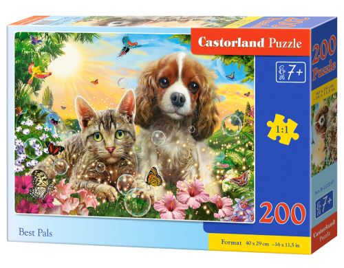 Puzzle Castorland 200 dílků - Kamarádi