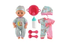 Panenka miminko pevné tělo s doplňky 25 cm (2)