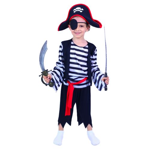 Dětský kostým pirát, e-obal, vel. M