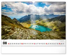 Nástěnný kalendář 2027 Notique Magické Tatry, 48 x 33 cm (8)