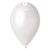 Balónek nafukovací průměr 26cm - metalická bílá