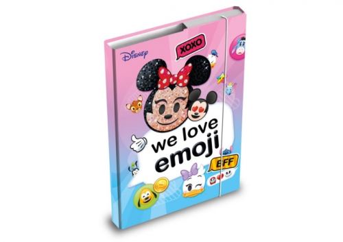 Desky na sešity MFP box A4 Disney (Emoji)