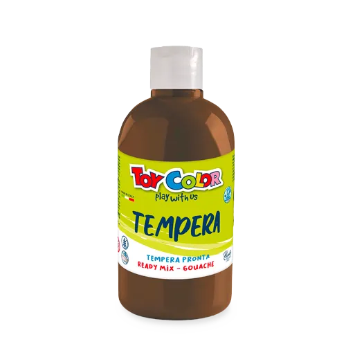 Temperová barva Ready Tempera 500ml - hnědá
