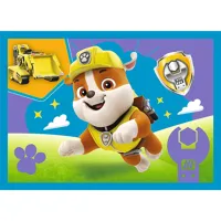 Puzzle 4v1 Štěňata v běhu Tlapková patrola/Paw Patrol 28,5x20,5cm v krabici 28x28x6cm (5)