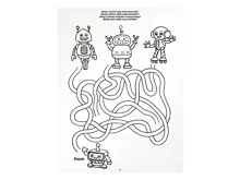 Omalovánky - Bludiště - Roboti 210x276/32s (3)