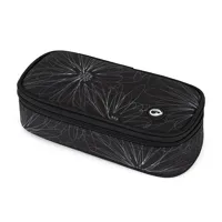 Studentský penál Bagmaster Case Zipster 25 A černo-bílý
