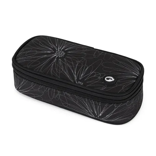 Studentský penál Bagmaster Case Zipster 25 A černo-bílý