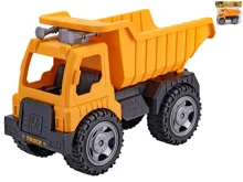 Auto stavební sklápěčka 30 cm na volný chod - oranžová