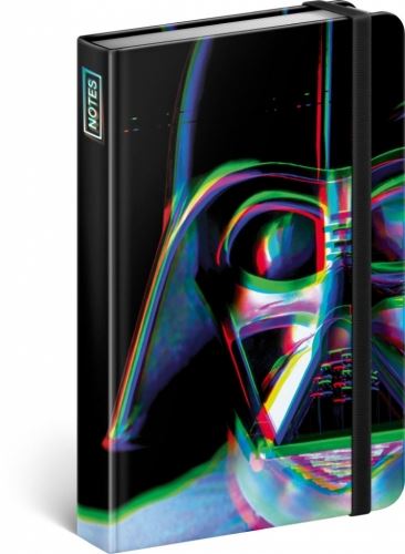 Notes Star Wars – Vader, linkovaný, 10,5 x 15,8 cm