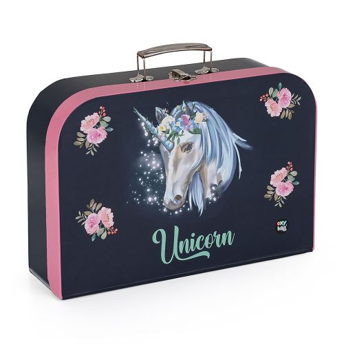 Dětský kufřík 34cm KARTON P+P - Unicorn 1