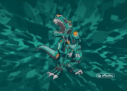 Desky na číslice Herlitz B5 - T-Rex