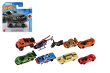 Auto Hot Wheels kovové 6–8 cm na volný chod - mix motivů