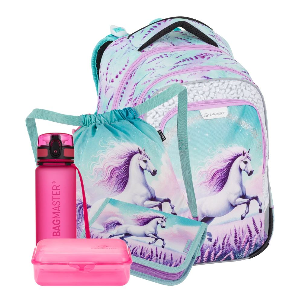 Levně Školní set 5-dílný Lumi 26 B Kůň - Bagmaster