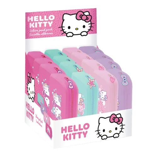 Pouzdro silikonové Colorino Hello Kitty 1, mix barev