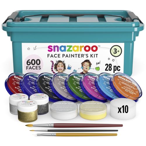 BOX barev na obličej a doplňků SNAZAROO PROFI