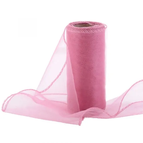 Organza 12cm/10y starorůžová 061
