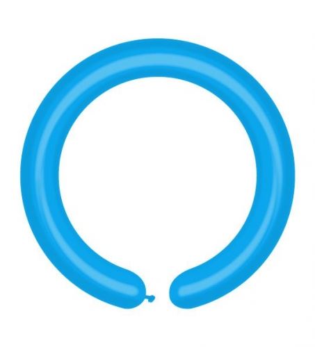 Balónky modelovací nafukovací, pastelová modrá - 100ks