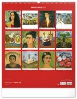 Nástěnný kalendář 2027 Notique Frida Kahlo, 48 x 56 cm (13)