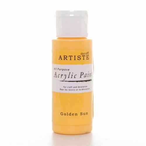 Akrylová barva ARTISTE - žlutá (Golden Sun)
