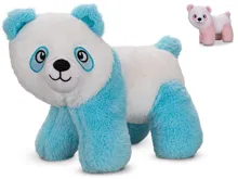 Plyšový medvěd stojící 22 cm, 2 barvy