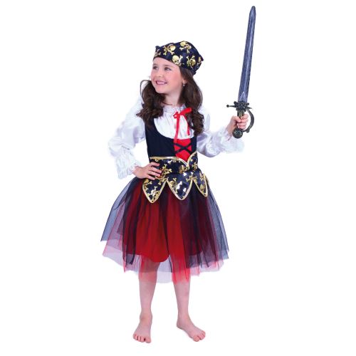 Dětský kostým Pirátka, vel. M