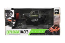 Auto RC pick-up Off road terénní 23 cm, 2,4 GHz se světlem - šedé (8)