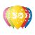 Balónek nafukovací průměr 30cm – potisk číslice "30"