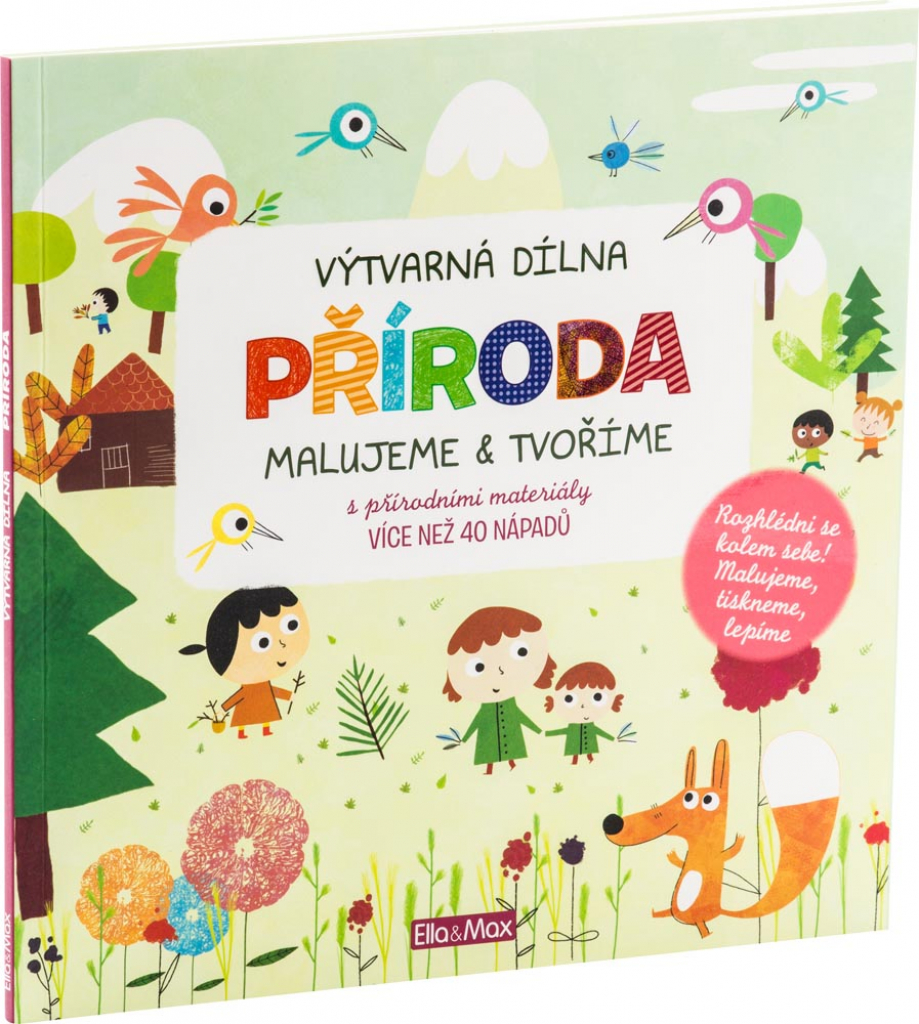 Levně Omalovánky Příroda - Emmanuelle Poliméni, Nicolas Gouny
