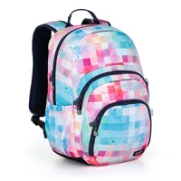 Studentský batoh Topgal SKYE 22063 G Kostičky