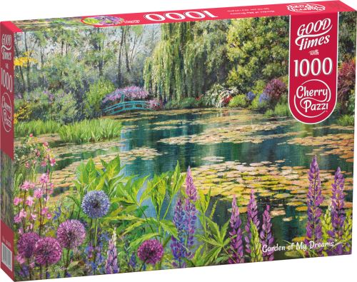 Puzzle Cherry Pazzi 1000 dílků - Zahrada snů (Garden of My Dreams)