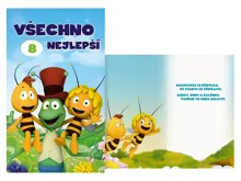 Přání k narozeninám otočné, dětské M33-114 W Přání k narozeninám otočné, dětské M33-114 W