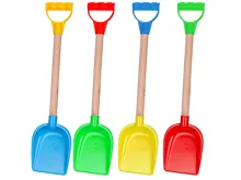 Lopatka 55 cm s dřevěnou rukojetí - mix barev