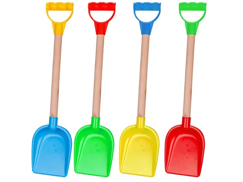 Lopatka 55 cm s dřevěnou rukojetí - mix barev