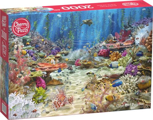 Puzzle Cherry Pazzi 2000 dílků - Korálový útes