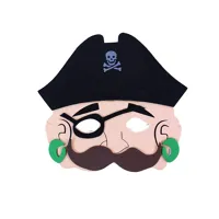 Maska pirátská, 2 ks v sáčku (2)