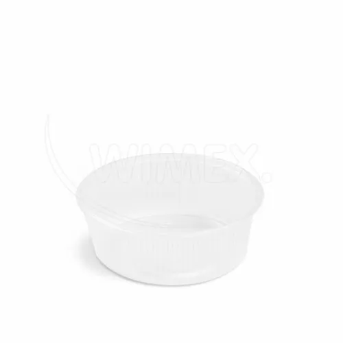 Miska (PP) kulatá průhledná Ø 101 mm 150 ml, 100 ks