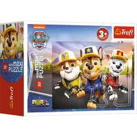 Minipuzzle miniMAXI 20 dílků Tlapková patrola/Paw Patrol 4 druhy v krabičce 11x8x4cm 24ks v boxu (2)