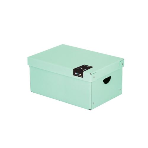 Krabice lamino velká - PASTELINI zelená