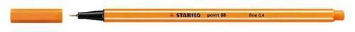 Liner Stabilo Point 88, 0,4mm - oranžová