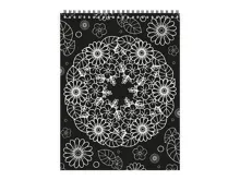 Škrabací  blok s perem 21x28cm, 10ls - mix duha (2)