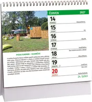 Stolní kalendář mini 2027 Aria Tipy na výlety (1)