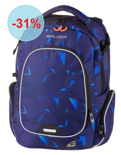 Studentský batoh WALKER CAMPUS EVO Laser Blue