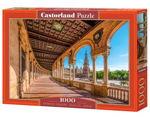 Puzzle Castorland 1000 dílků - Španělské náměstí Seville, Španělsko