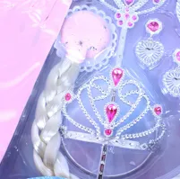 Sada princezna s rukavicemi růžová (2)