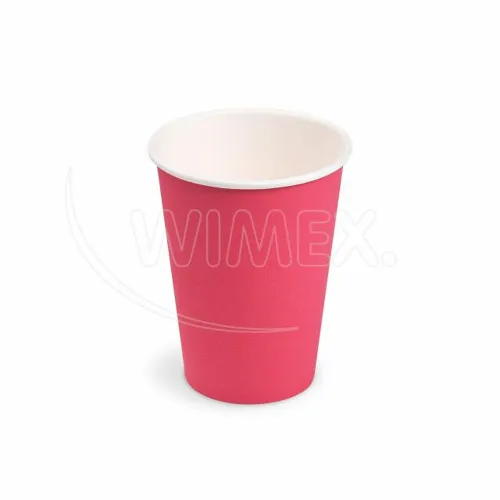 Kelímek papírový 240 ml, FSC Mix, 10 ks - fuchsia