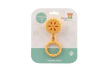 Silikonové chrastítko koláček 13 cm (1)