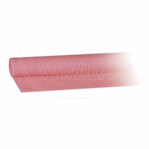 Papírový ubrus na roli 8 x 1,2 m - růžový