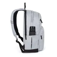 Studentský batoh Bagmaster Poky 22 A šedý + gumovací pero Pilot Frixion (5)